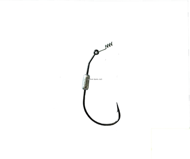 Picture of Slayer Inc. Penetrator Hook, Size 5/0, 1/8 Oz, Wide Gap, Bait Keeper, Black Nickel, 3 Per Pack