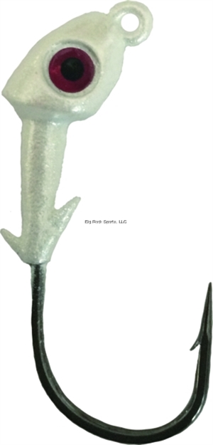 Picture of Slayer Inc. Predator Xxx Jighead, 1/4 Oz, 3/0 Hook, Pearl, 3/Pack