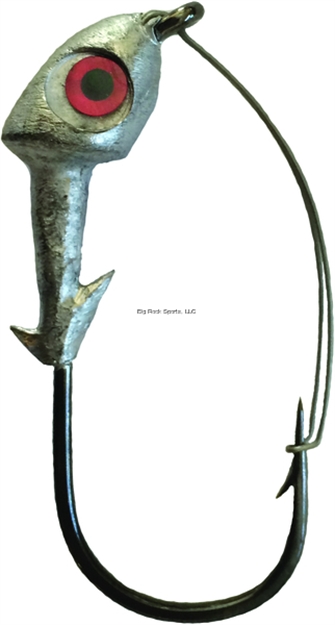 Picture of Slayer Inc. Predator Xxx Jighead, 1/4 Oz, 3/0 Hook, Unpainted, 2/Pack