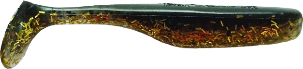 Picture of Slayer Inc. Sinister Swim Tail (S.S.T.), 3 1/2", Bounty Hunter, 10/Pack