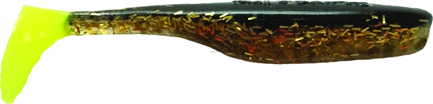 Picture of Slayer Inc. Sinister Swim Tail (S.S.T.), 3 1/2", Cockroach, 10/Pack