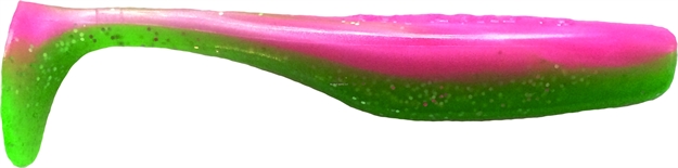 Picture of Slayer Inc. Sinister Swim Tail (S.S.T.), 3 1/2", Electric Chicken, 10/Pack