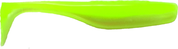 Picture of Slayer Inc. Sinister Swim Tail (S.S.T.), 3 1/2", Lemon Drop, 10/Pack