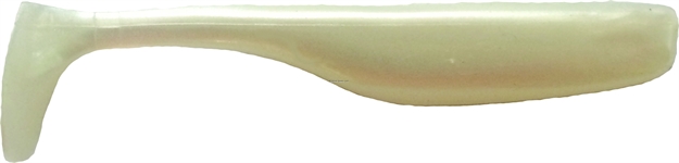 Picture of Slayer Inc. Sinister Swim Tail (S.S.T.), 3 1/2", Pearl White, 10/Pack