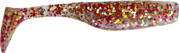 Picture of Slayer Inc. Sinister Swim Tail (S.S.T.), 3 1/2", Pepper Death, 10/Pack