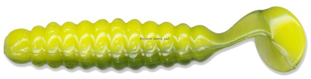 Picture of Slider Crappie/Panfish Grub W/Vibratail, 1 1/2", Caterpillar, 18/Pack