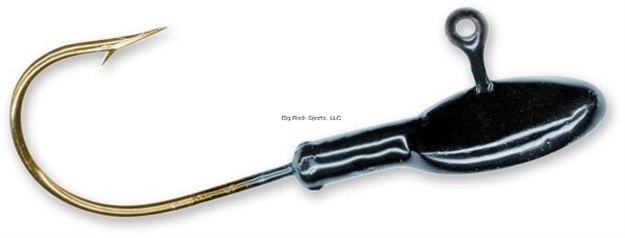 Picture of Slider Original Flat Head, 2", 1/4 Oz, 4/0 Hook,Black, 4/Pack