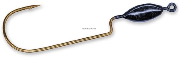 Picture of Slider Snagless Weedless Head, 2.31", 1/4 Oz, Black, 4/Pack