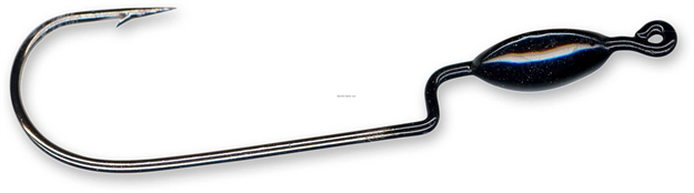 Picture of Slider Snagless Weedless Head, 2.31", 1/8 Oz, Black, 4/Pack