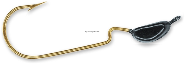 Picture of Slider Weedless Crappie Head 1 1/2", 1/16 Oz, Black 18/Pack