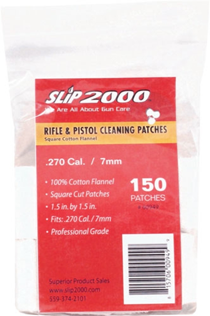 Picture of Slip 2000 2000 Cleaning Patches 1.5" Square .270/7Mm 150-Pack 60949 815706009499