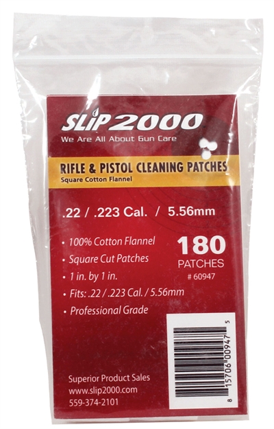Picture of Slip 2000 2000 Cleaning Patches 1" Square .22 Caliber 180-Pack! 60947