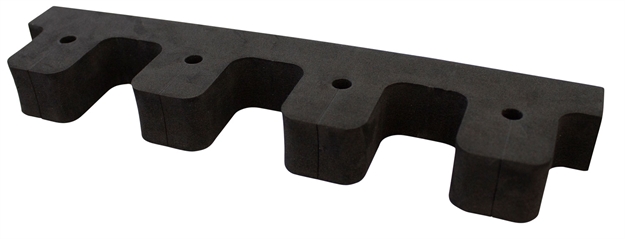 Picture of Sme Smemgr Magnet Gun Rest  Black High Density Foam, Holds Guns OR Fishing Poles SME-MGR 888151016046