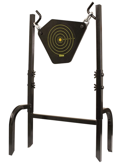 Picture of Sme 95Gng Gong Heavy Duty 9.50" Handgun/Rifle Black 10Mm Nm500 Steel Bullseye Includes Black 888151018187