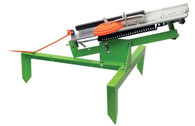 Picture of  Sme Smefct Clay Target Thrower  Green Spring Loaded Cocking Single 888151017975