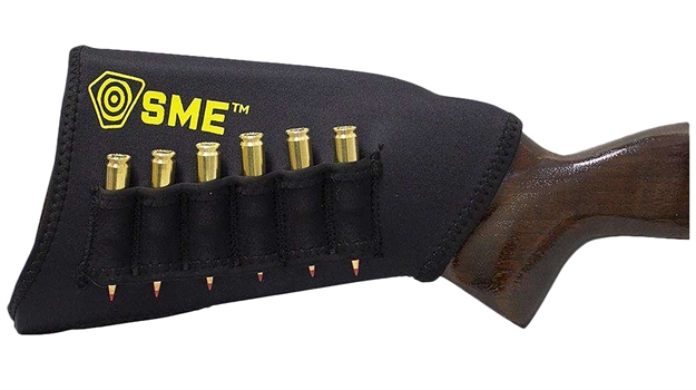 Picture of Sme Smersrsl Stock Riser  With Shell Loop Black Neoprene SME-RSRSL