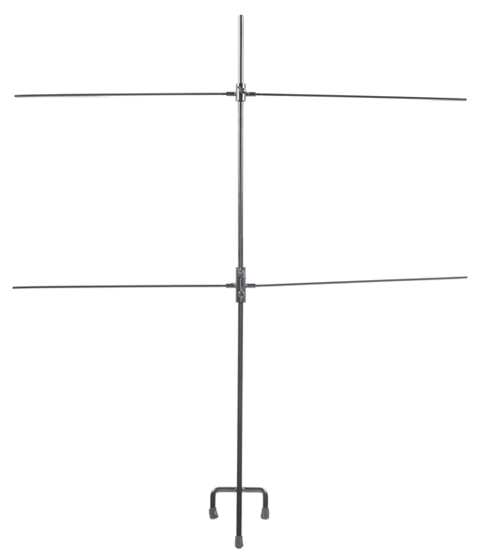 Picture of  Sme Smetgtst Double Paper Target Stand Black Steel Includes 8 Metal Clips 888151015513
