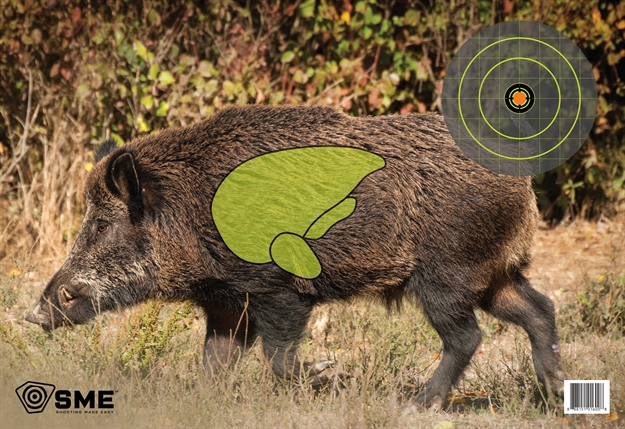 Picture of Sme Smetrghog Feral Hog Vital Point Target 3 Pack 16.5" X 24"