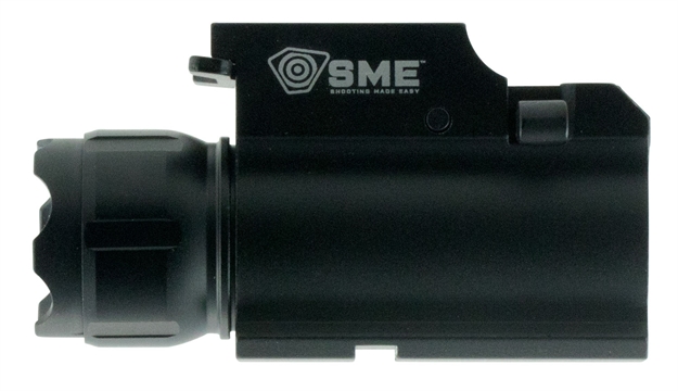 Picture of  Sme Smewl Rail Mounted Pistol Weapon Light  Black 250 Lumens White Cree Led
