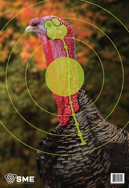 Picture of Sme Smetrgtrky Turkey Vital Point Target 3 Pack 16.5" X 24"