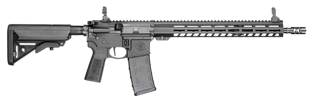 Picture of Smith & Wesson  Volunteer XV Pro 5.56X45mm Nato 16" 30+1 Matte Black Rec 15" M-Lok Handguard  Black Adjustable B5 Sopmod Stock B5 Type 23 Grip Right Hand Includes 2" Rail Section & Magpul Rail Covers 13515 022188888713