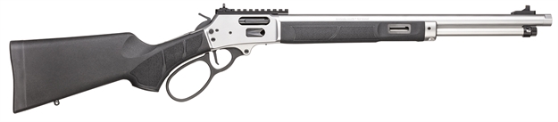 Picture of  Smith & Wesson 13814 1854  45 Long Colt 9+1 19.25" Stainless Threaded Barrel, Picatinny Rail Stainless Steel Receiver, M-Lok Forend, Fixed Black Synthetic Stock