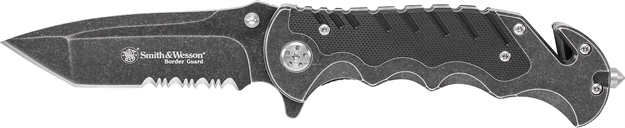 Picture of Smith & Wesson Folder High Carbon Blade W/ G10 Handle SWBG10S