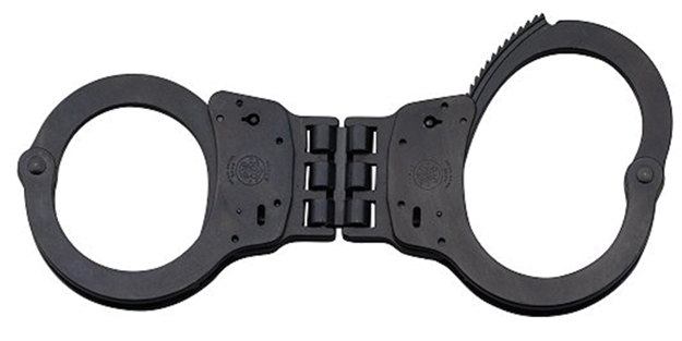 Picture of Smith & Wesson Handcuffs Model 300 Std Hinged Blue 350095