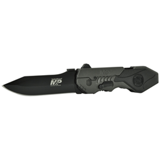 Picture of Smith & Wesson Knife M&P 2Nd Gen Spring Assist 3.6" Drop Point Black