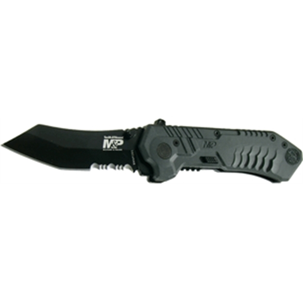 Picture of Smith & Wesson Knife M&P Spring Assist 2.8" Serrated Tanto Black