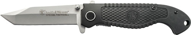 Picture of Smith & Wesson Knife Special Tactical Rubber Coated 3.5" Blade CKTAC 028634000753