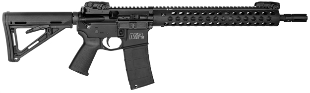 Picture of Smith & Wesson LE 311024 M&P15 Carbine TS 
Semi-Automatic 223 Remington/5.56 Nato 16" 30+1 Magpul Moe Black Stk Black 311024-LE