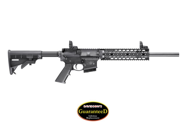 Picture of Smith & Wesson M&P 15T Semi-Auto Rifle 5.56 Nato, Rh, 16 In, Blk, Syn Stock, 10+1 Rnd, Std Trigger