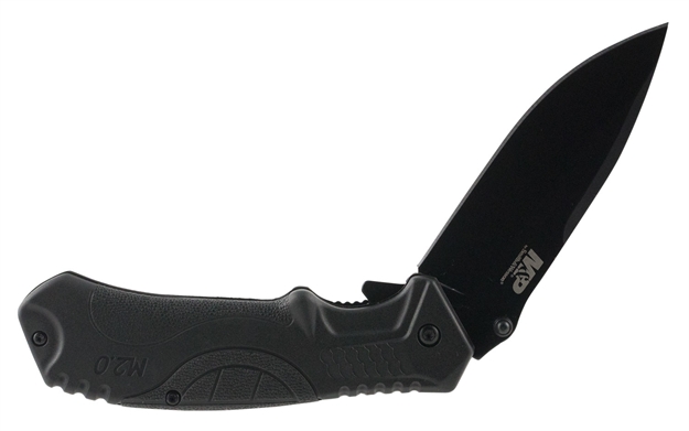 Picture of Smith & Wesson M&P 2.0 Clip Folder, Ultra-Glide Technology, Oxide Blade Coating 3.5" Blade, Thumbstud, Nylon Rubber Overmold Handle
