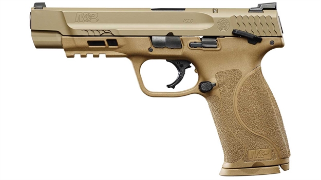 Picture of Smith & Wesson M&P9 M2.0 9Mm 5" FS 17-Shot W/Thumb Safety Fde< 11537