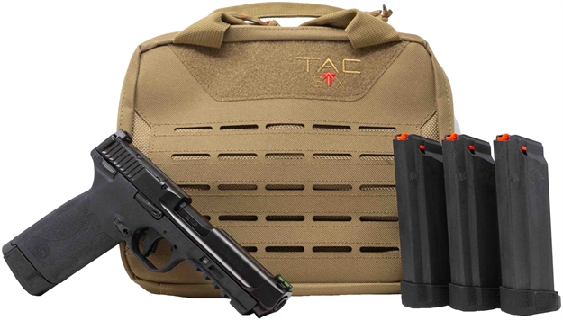 Picture of M&P 22 Magnum OR 22 Wmr Semi-Auto Handgun Range Kit 14347