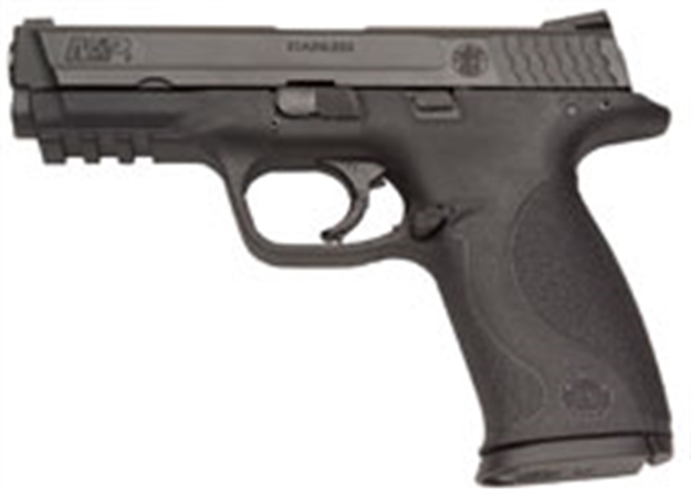 Picture of Smith & Wesson M&P 9 Semi Auto Pistol 9Mm, 4.25 In, Syn Grp, 10+1 Rnd, Large Blk Frame