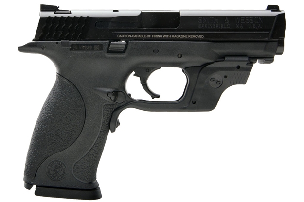 Picture of S&W M&P 9Mm 4.25" Blk 17Rd Cmt Grn