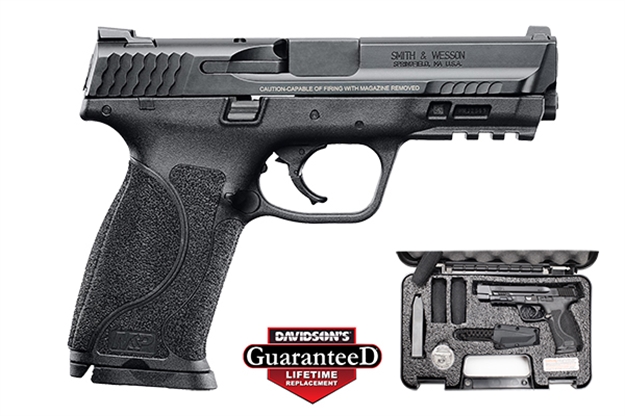 Picture of Smith & Wesson M&P 9 M2.0 Semi-Auto Pistol, 9Mm, 5" Bbl, Black, N.S. Engraved Spec Series ON Slide, Neck Knife, Coin, 17+1 Rnd