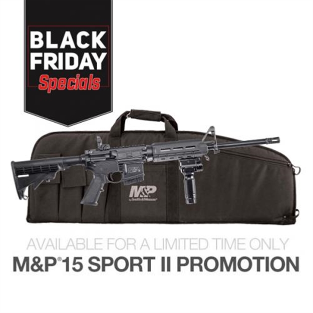 Picture of Smith & Wesson M&P15sport II 5.56 16" Blk OR Prkit 10Rd