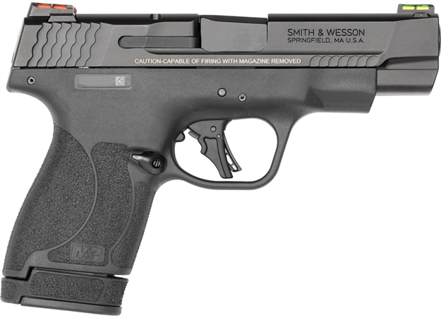 Picture of Smith & Wesson|Smith & Wesson Performance Ctr PC M&P 9 Shield Plus Semi-Auto Pistol, 9Mm, 4" Bbl, Black, F.O. Sights, NO Thumb Safety, 1-10 & 1-13 Rnd Mags 13252 022188886504