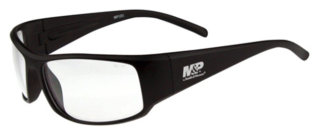 Picture of Smith & Wesson Performance 12-Pack Shoot Glasses Black Frame/Clear Lens