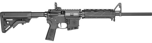 Picture of Smith & Wesson  Volunteer XV *Nj Compliant 5.56X45mm Nato 16" 10+1 Matte Black Rec Bcm M-Lok Handguard  Black Fixed B5 Bravo Stock B5 Type 23 Grip Right Hand 13508