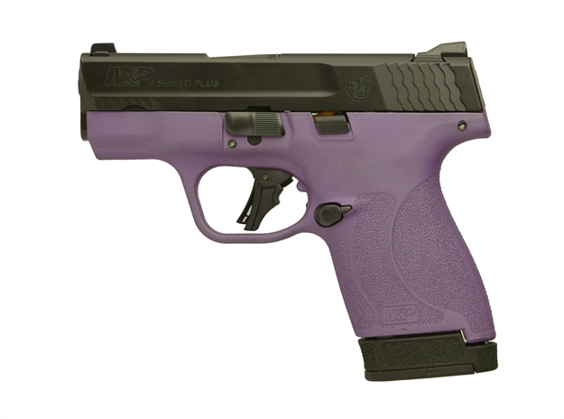 Picture of Smith And Wesson Shield Plus 9Mm Orchid/Blk