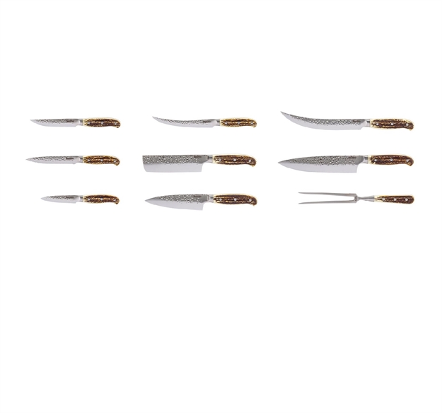 Picture of Smith Smith's Cabin & Lodge Cutlery 15-Pcs Block Set