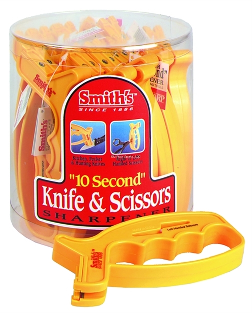 Picture of Smith's 10 Second Handheld Knife & Scissors Sharpener, 12 PC Bucket