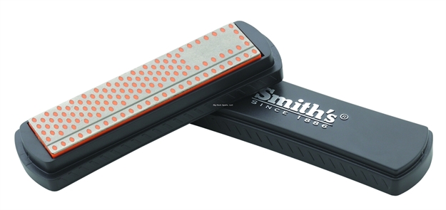 Picture of Smith's 4" Diamond Handheld Sharpening Stone, 750 Grit, W/Micro-Tool Sharpening Pad