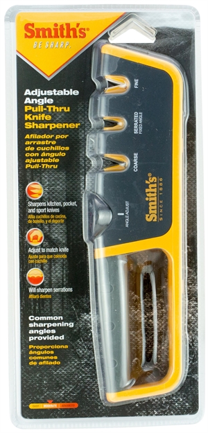 Picture of Smiths Adjustable Manual Knife Sharpener Gray-Yellow