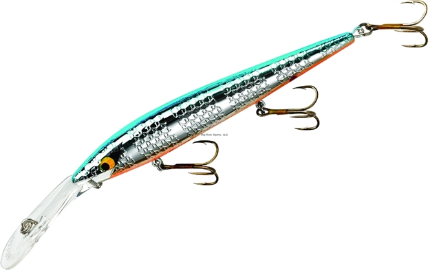 Picture of Smithwick Deep Suspending Rattlin' Rogue Jerkbait, 6", 3/8 Oz, Chrome/Blue Back/Orange Belly ASSRB1232OB