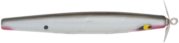 Picture of Smithwick Devil's Horse Twin Prop Topwater Lure, 4 1/2", 1/2 Oz, Silver Shiner, Floating